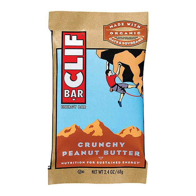 CLIFBAR FOOD CLF BAR CRNCHY  P-BUTR  BXof12 160008