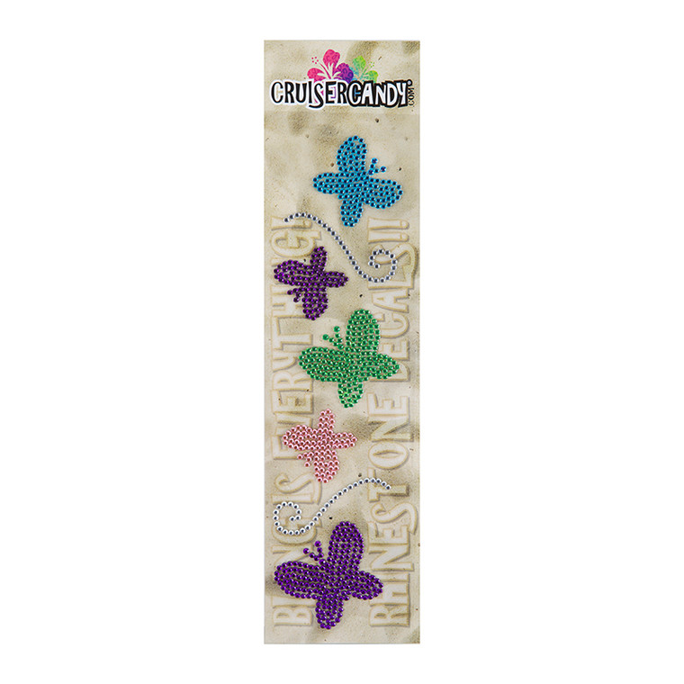 CRUISER CANDY DECALS C-CANDY RHINESTONE BUTTERFLY