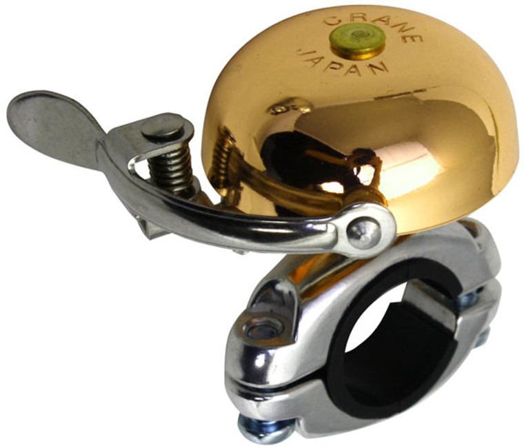 Suzu Mini Bell, Brass - Gold