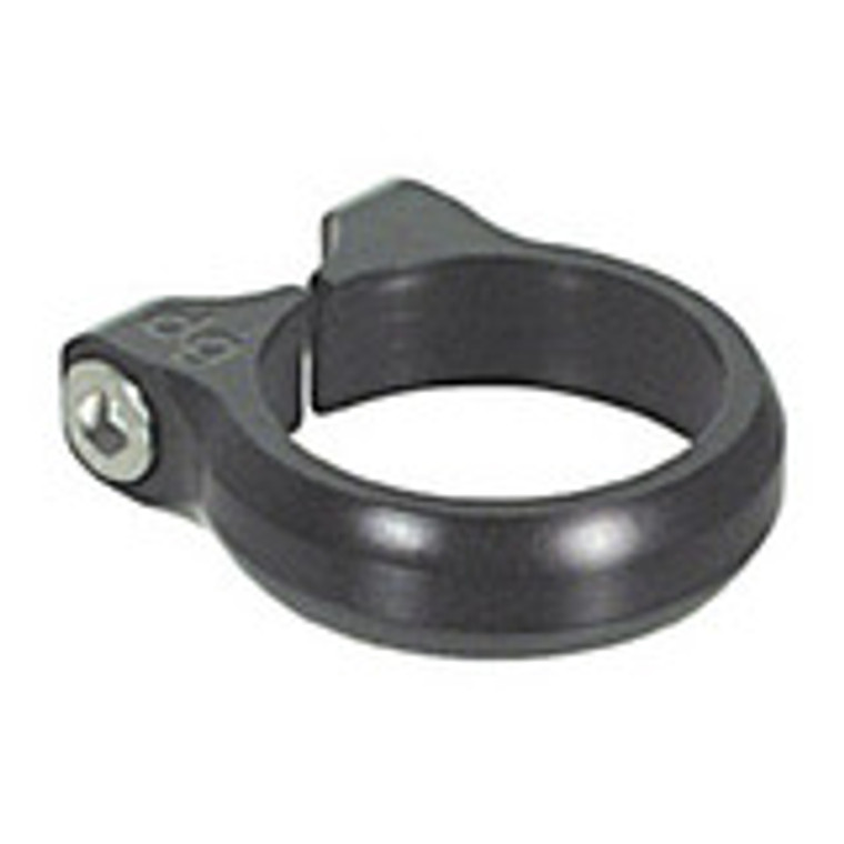 Bolt-On Seat Clamp, 28.6mm (1-1/8") - Blk