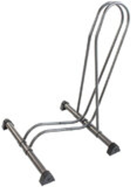 The Shop Rack 1-Bike Floor Stand, Silver