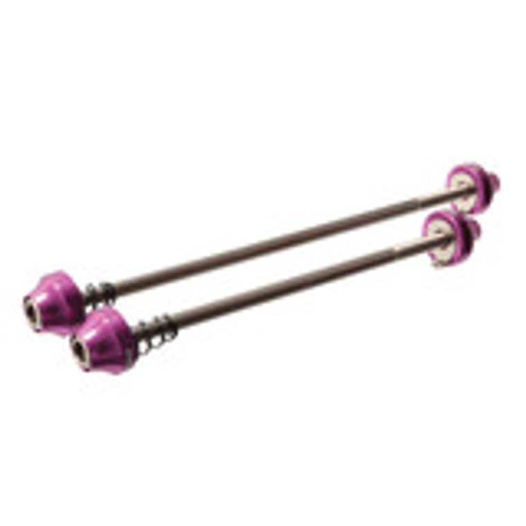 Hex Key Wheel Skewers, F/R - Purple
