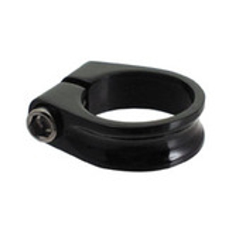 SC-201 Seat Clamp w/ Bolt, 28.6mm Black