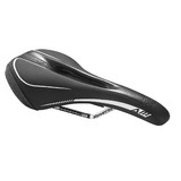 AM Ergo Saddle, Black/White