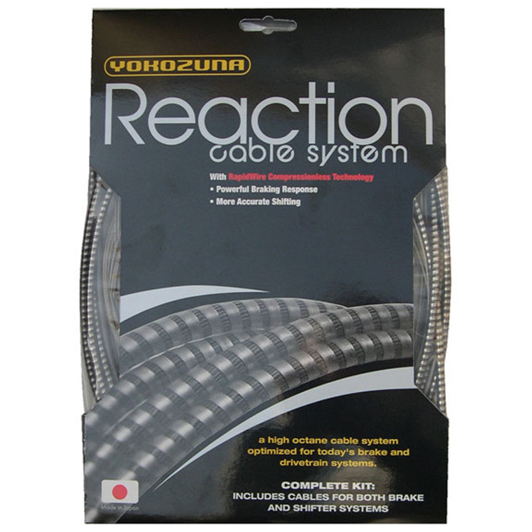 Reaction Cable/Casing Kit, Der/Brake, Rd/Mtn - Smoke