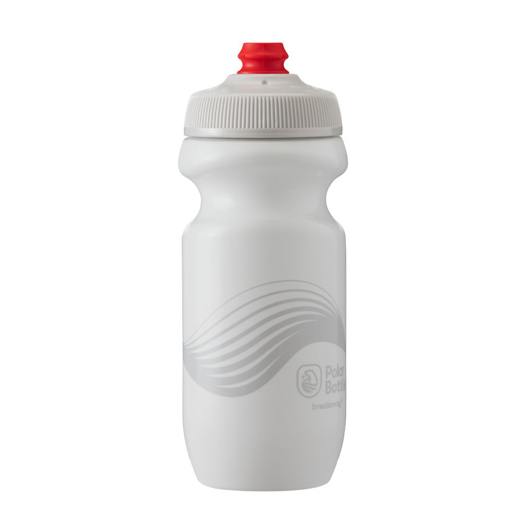 Breakaway Water Bottle, 20oz - Wave Ivory/Silver