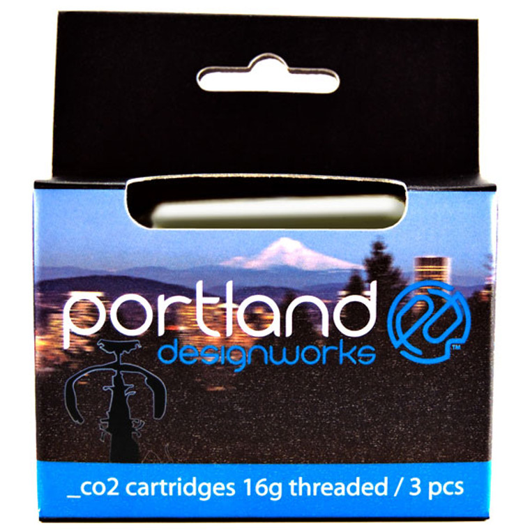 CO2 Cartridge, 16g Threaded - 3/Pack ORM-D