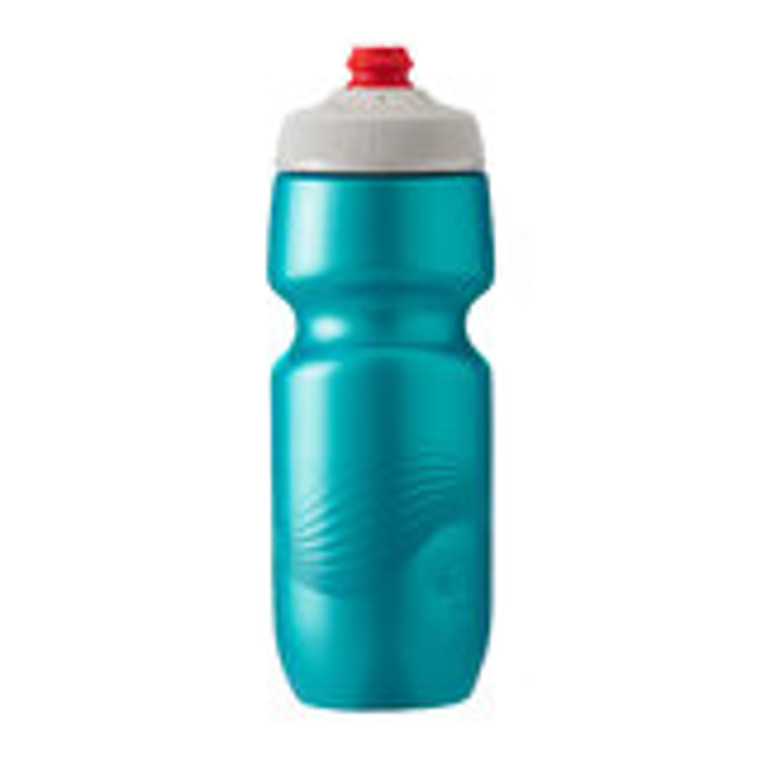 Breakaway Water Bottle, 24oz - Wave Teal/Silver