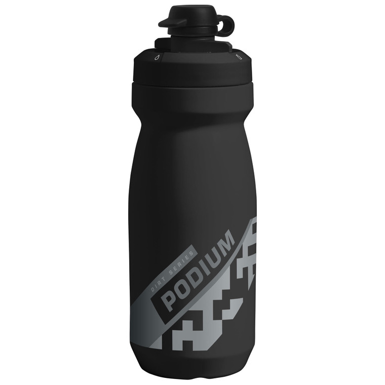 Podium Dirt Series Bottle, 21oz - Black