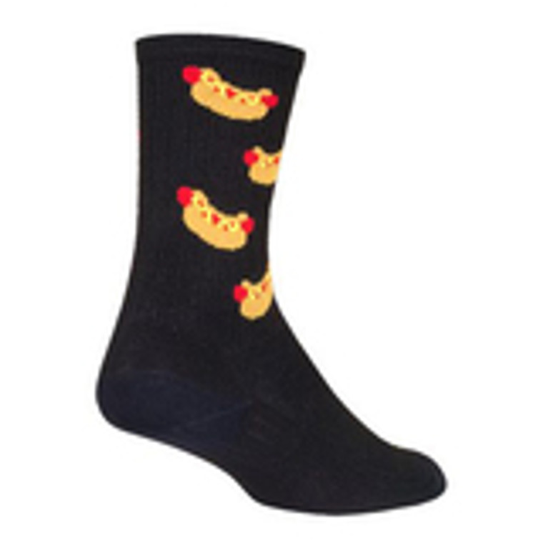 Hotdog SGX6 Socks, Black - 5-9