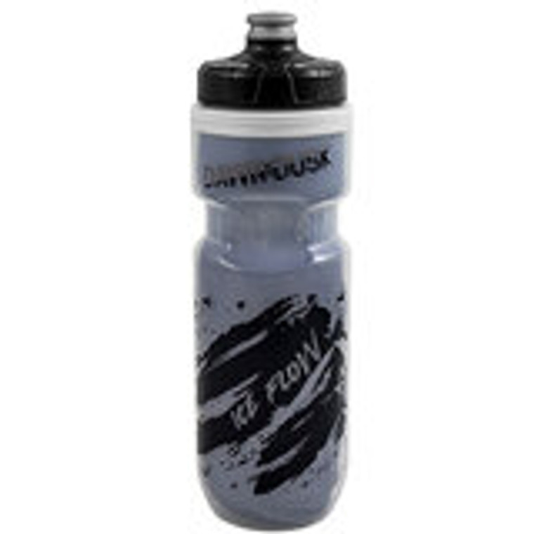 Ice Flow Bottle, 21oz - Black/Clear