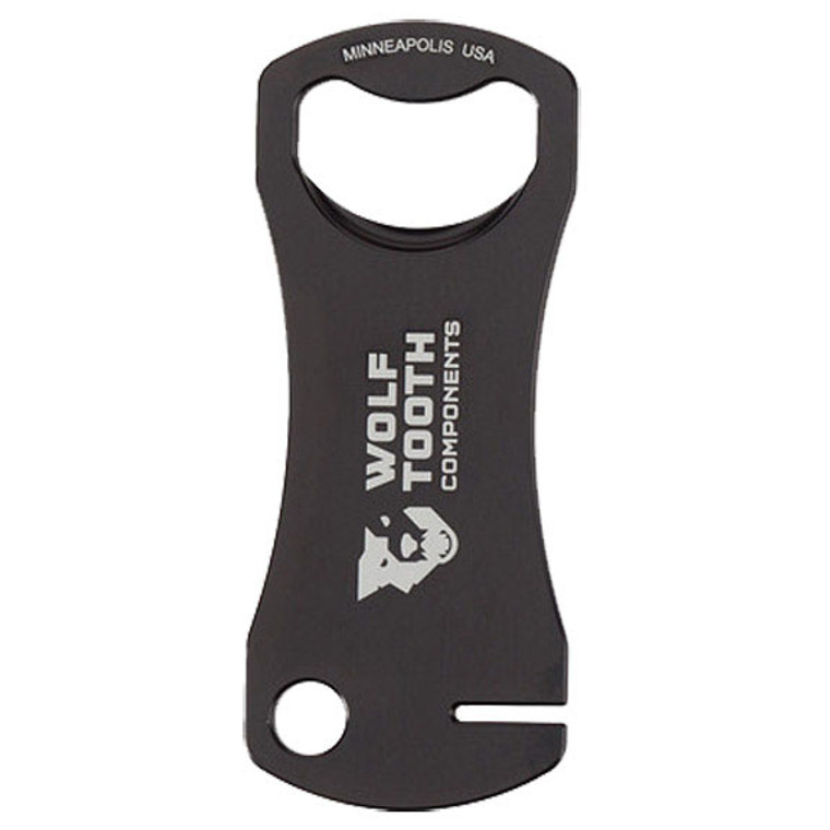 Bottle Opener and Rotor Truing Tool, Black