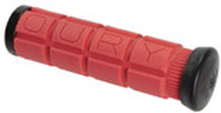 Lock-On Grips, Oury - Red/Black Clamps