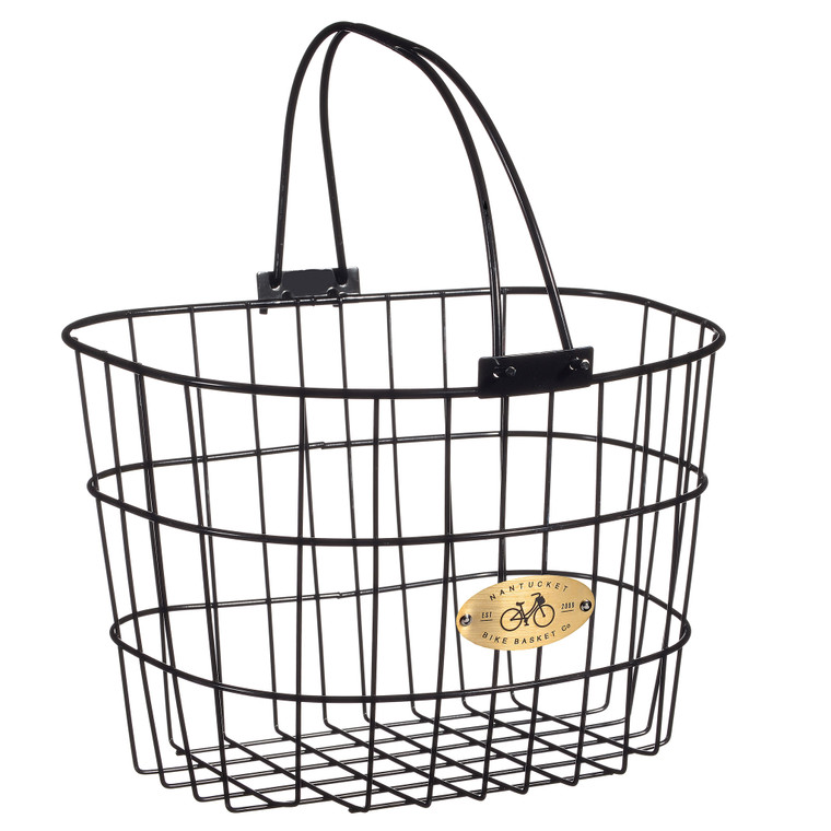 Surfside Wire D Basket, Black