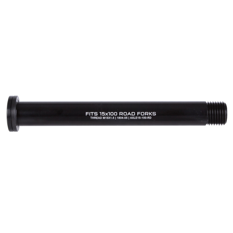 Road Replacement Axle, 15x100mm - Black