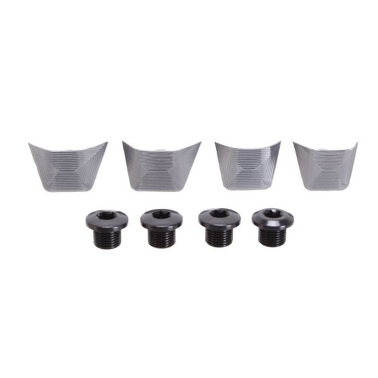 Bolt Cover + Bolts Dura Ace 9100, Grey