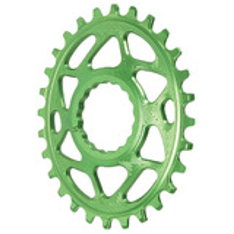 Oval Cinch DM Boost Chainring, 28T - Green