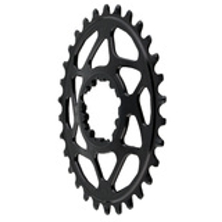 Oval SRAM DM (Boost Offset), HG+ Chainring, 30T - Blk