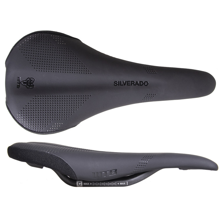 Silverado Narrow Carbon Black Saddle