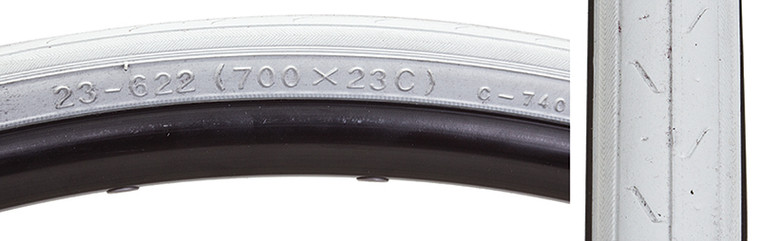 SUNLITE TIRES SUNLT 700x23 CST740 WH/WHT S-HP WIRE 72774608553