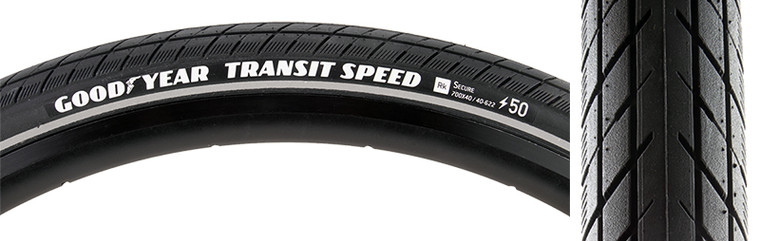 GOODYEAR TIRES GOODYEAR TRANSIT SPEED SECURE 700x40 BK WIRE RFL/DYC/E50 810432000000