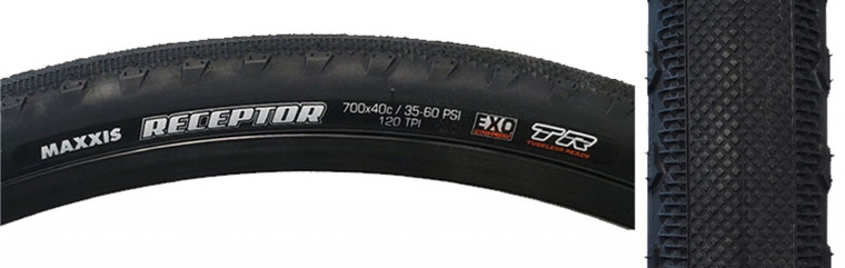 MAXXIS TIRES MAX RECEPTOR 700x40 BK FOLD/120 EXO/TR 4717780000000