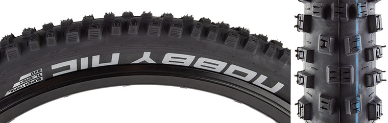 SCHWALBE TIRES SCHWALBE NOBBY NIC EVO S-TRAIL 29x2.6 BK/BSK ADDIX SP-GRIP TLR FOLD 4026500000000