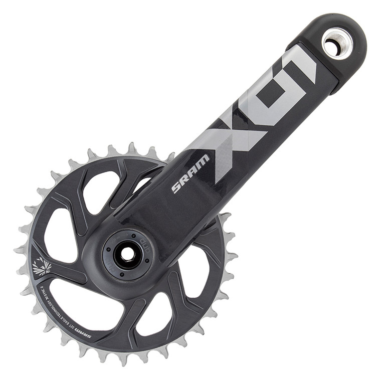 SRAM CRANKSET SRAM X01 EAGLE 175x32 DM DUB XSYNC2 w/oCUPS LB-BK BOOST 148 COMPATIBLE 710846000000