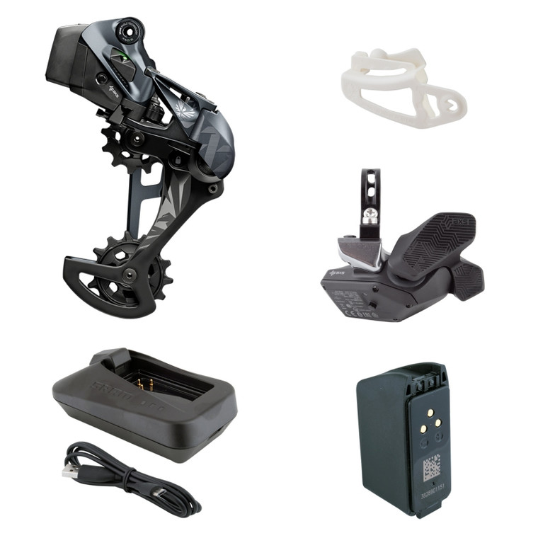 SRAM GROUP UPGRADE KIT SRAM XX1 EAGLE AXS ROCKER SHIFTER/RDwBATT/CHARGER-CORD/GAP TOOL BK 710846000000