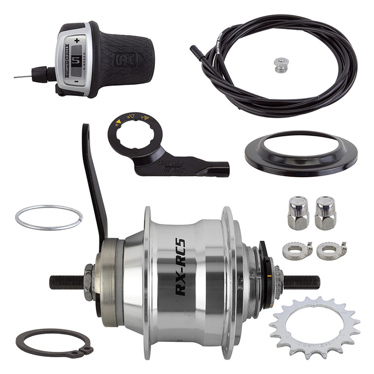 STURMEY ARCHER HUB RR S/A 5sp RXRC5 CB 32 SL w/TRIM KIT/TWIST-SHIFTER TSC50/CABLE 1700mm 18T 185/135mm ROTARY 4710940000000