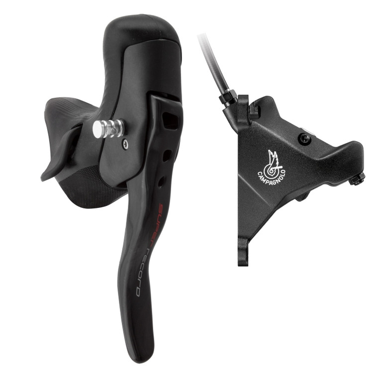 CAMPAGNOLO SHIFTER CPY EP21 S RECORD HYD DISC EP EPS LH 2s w/CALIPER/FLAT MOUNT f/160mm NO ROTORorBRACKET 8053340000000