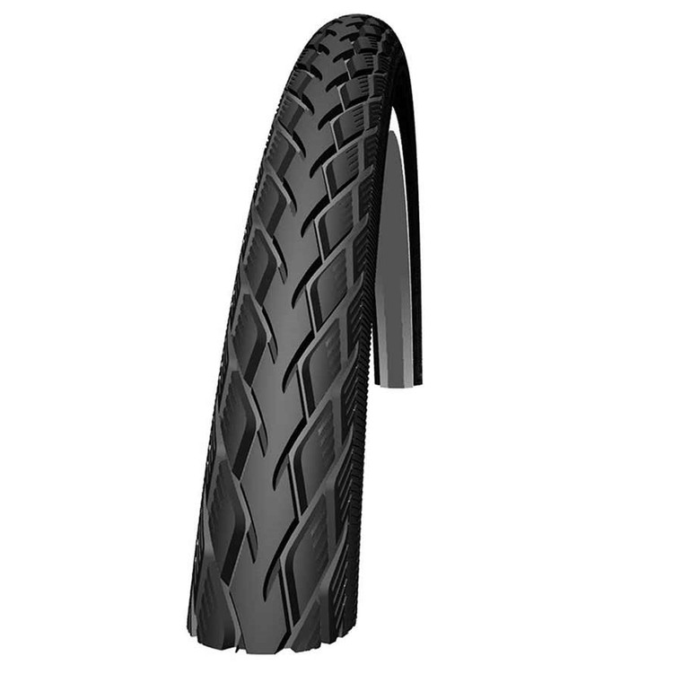 Schwalbe, Marathon, Tire, 700x50C, Wire, Clincher, Endurance, GreenGuard, 67TPI, Black