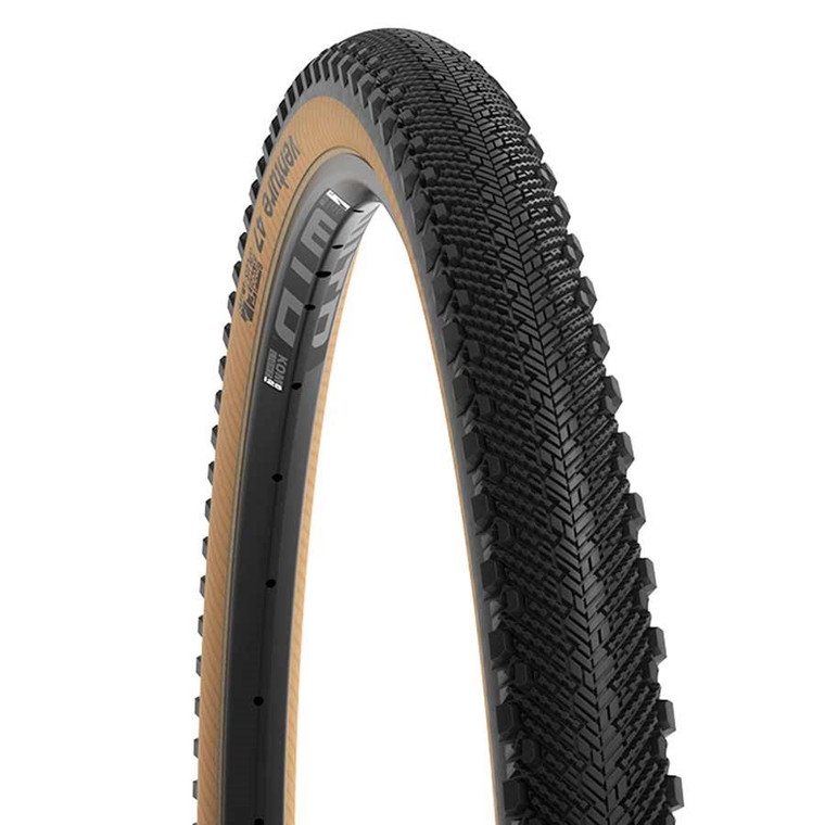 WTB, Venture, Tire, 700x50C, Folding, Tubeless Ready, Dual DNA, Tubeless Ready, Tanwall