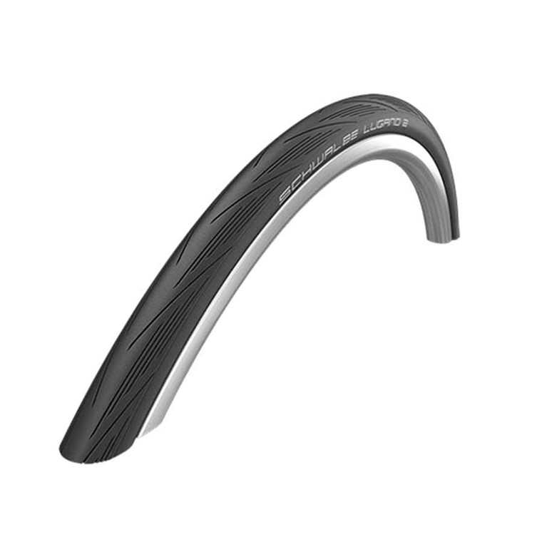 Schwalbe, Lugano II, Tire, 700x25C, Folding, Clincher, Silica, K-Guard, 50TPI, Black