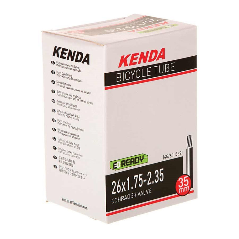 Kenda, Schrader, Tube, Schrader, Length: 35mm, 26'', 1.75-2.35