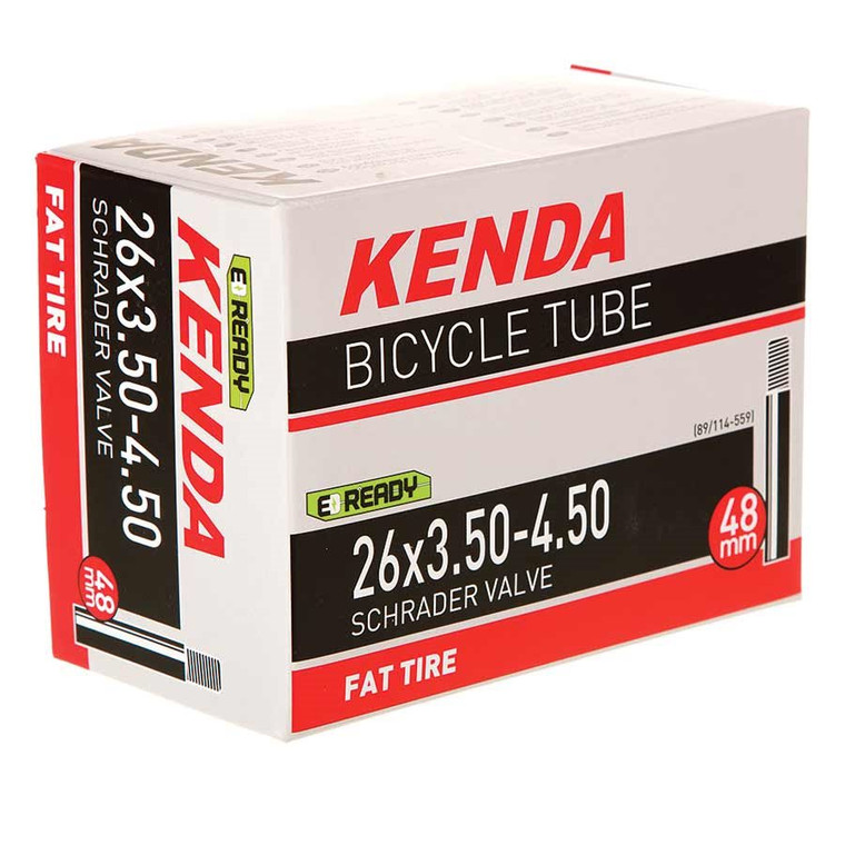 Kenda, Schrader, Tube, Schrader, Length: 48mm, 26'', 3.50-4.50