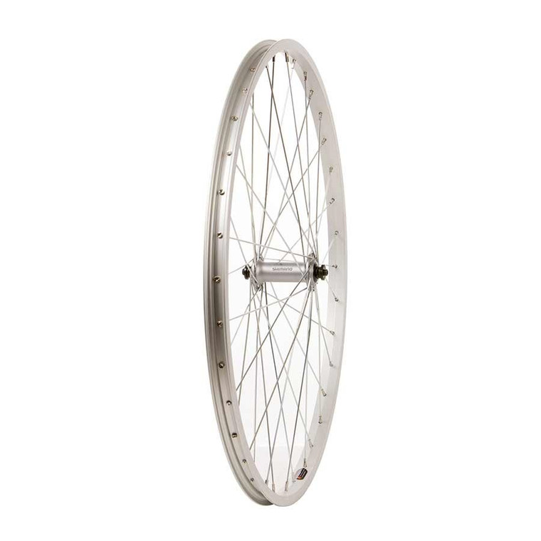 Wheel Shop, Alex C1000 Silver/ Shimano Acera HB-T3000, Wheel, Front, 26'' / 559, Holes: 36, QR, 100mm, Rim