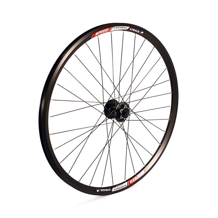 Sta-Tru, 29'' Front STW Shim 32h Blk Shimano Deore 6 Bolt, QR