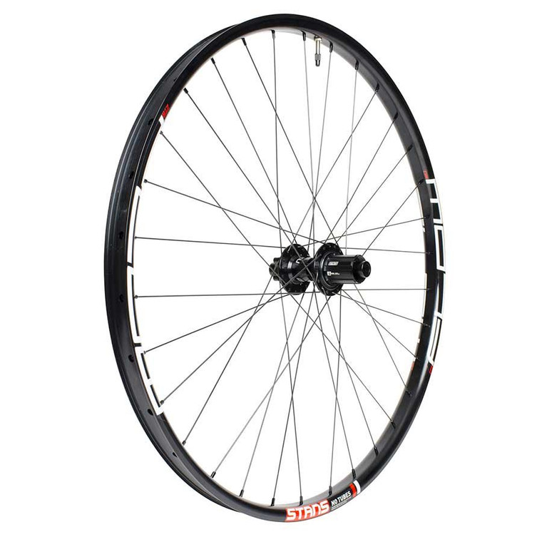 Stan's No Tubes, Flow Mk3 V2, Wheel, 26'', Tubeless Ready, QR/12mm TA, OLD: 135/142mm, Brake: Disc IS 6-bolt, Rear, Shimano Road 10/ MTB 11