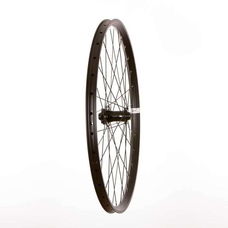 Wheel Shop, Fratelli FX 25 XXX Black/ Novatec D881SB, Wheel, Front, 27.5'' / 584, Holes: 32, 20mm TA, 110mm, Disc IS 6-bolt