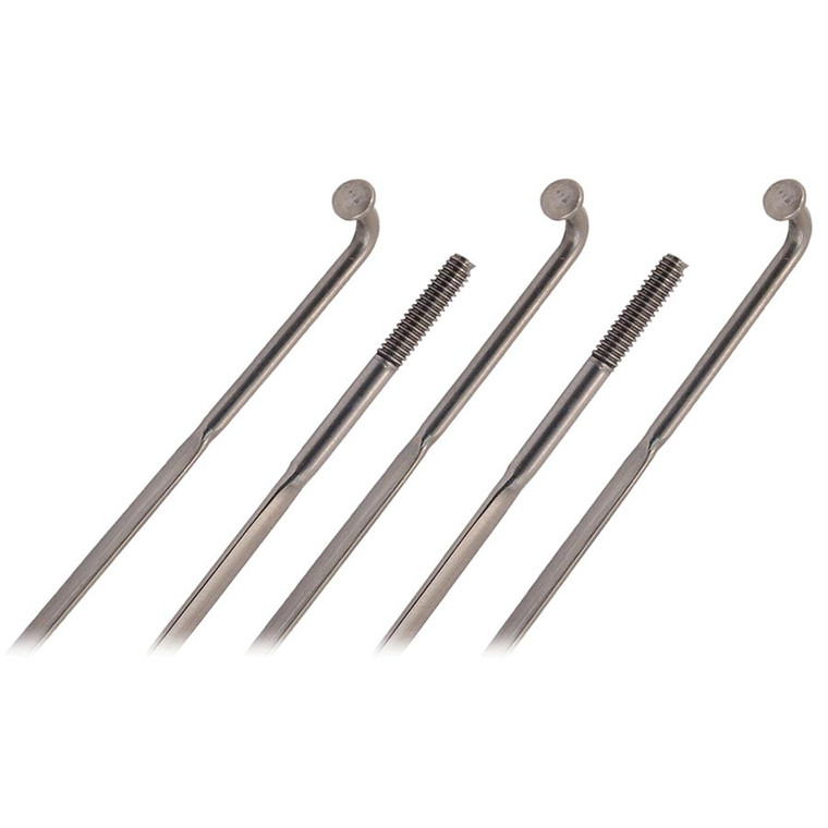 Sapim, CX-Ray, Spokes, Bladed J-Bend, Silver, 2.0, Length: 310mm, No threads, Cut to size, 20pcs