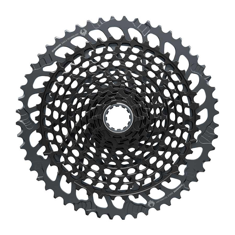 SRAM, XG-1295 X01 Eagle, Cassette, Speed: 12, 10-52T, Black