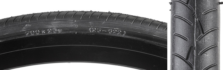 TIRE VEE SMOOTH 700x25 BK WIRE