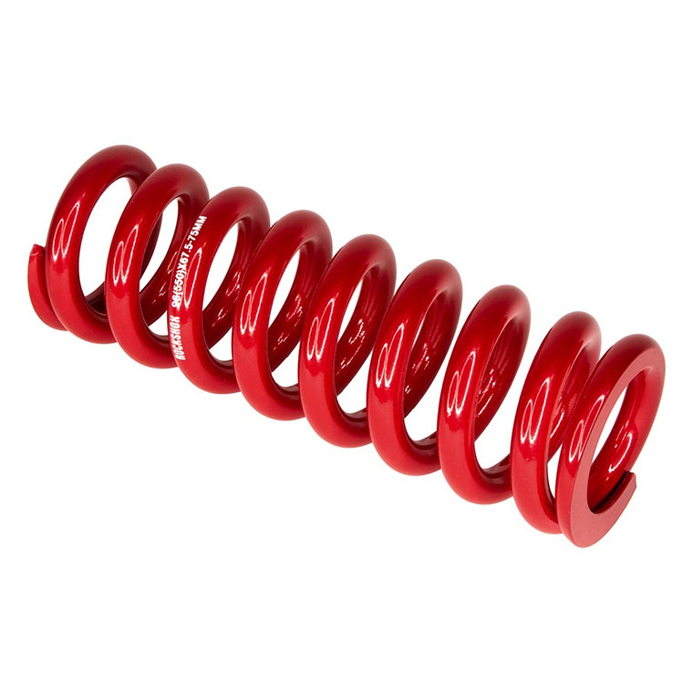 RockShox, Metric Spring - Electric Red, LENGTH 151MM, SPRING TRAVEL (57.5-65MM), 550 LB
