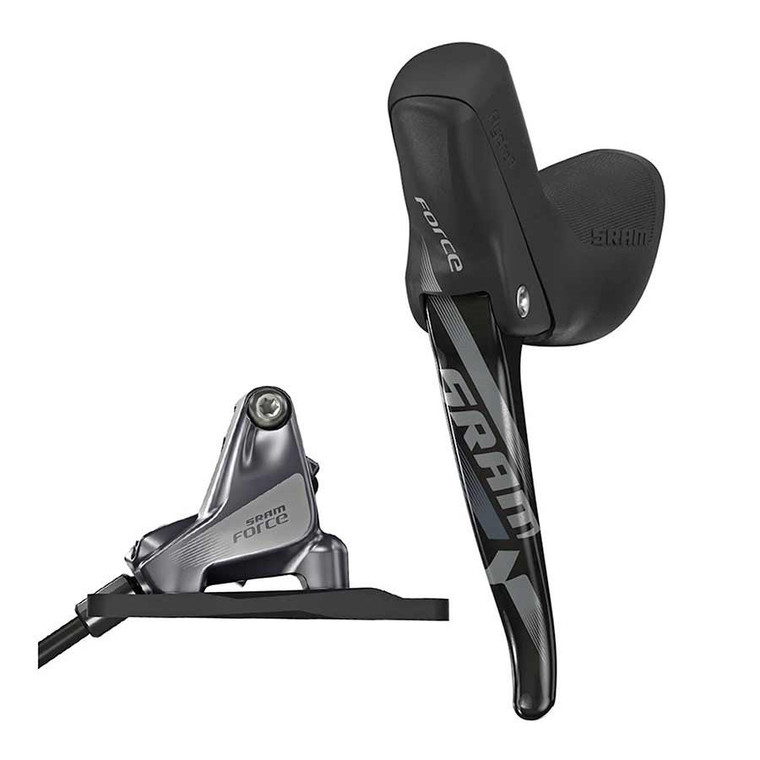 SRAM, Force CX1, Hydraulic road disc brake, Flat Mount, Front