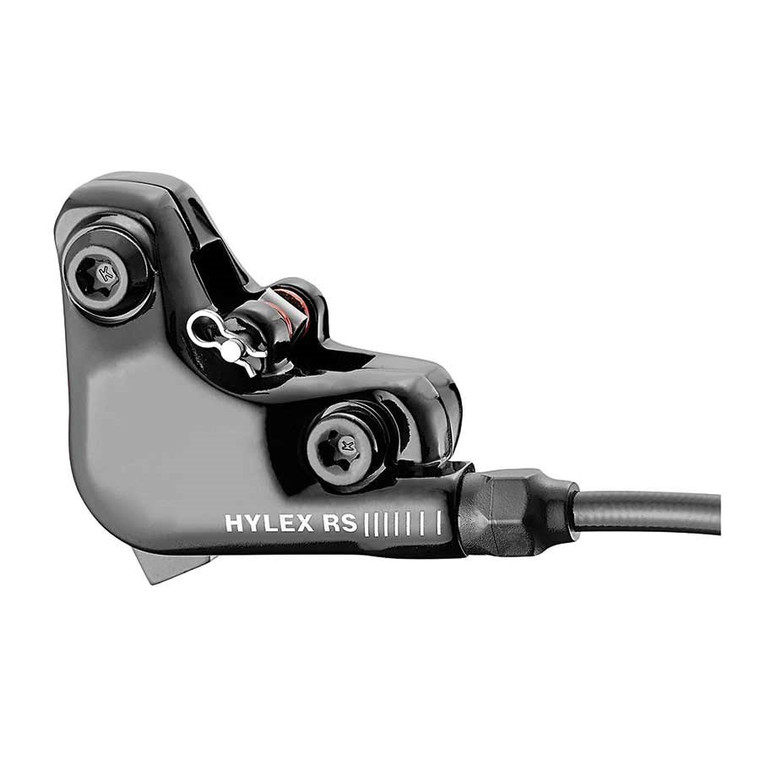 TRP, Hylex RS FM, Road Hydraulic Disc Brake, Left, Flat mount, 140 or 160mm (not included), Black