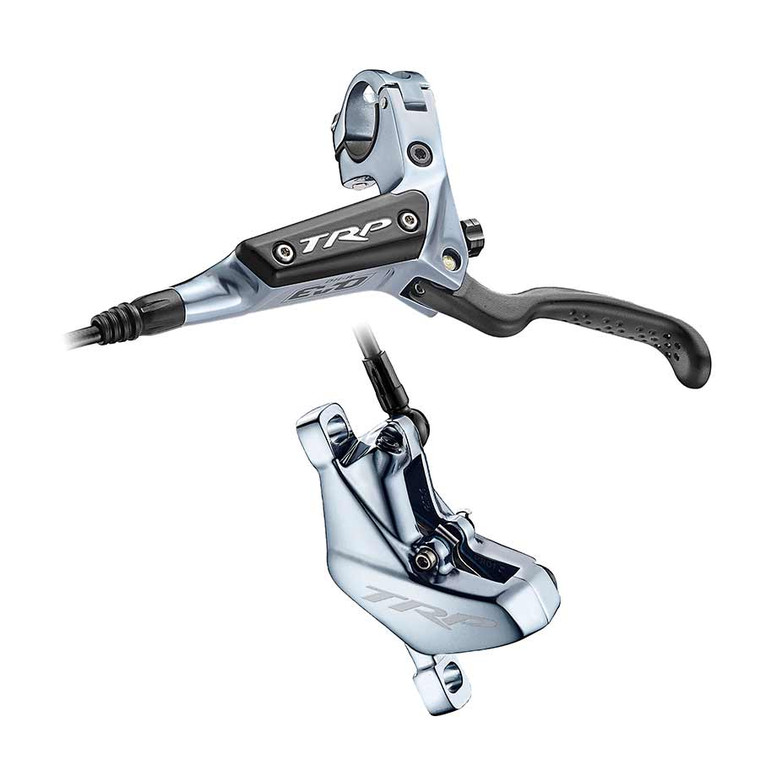 TRP, G-Spec DH-R EVO, MTB Hydraulic Disc Brake, Left, Post mount, Disc: Not included, 320g, Silver