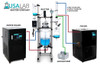USA Lab 20L Single Jacketed Glass Reactor Turnkey System (ETL Certification to UL and CSA Standards for Reactor)