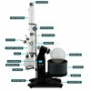 USA Lab 20L Rotary Evaporator RotoVap RE-1020 (ETL Certification to UL and CSA Standards)