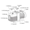 USA Lab UL Listed 11CFM UVP-11 Corrosion Resistant 2-Stage Vacuum Pump